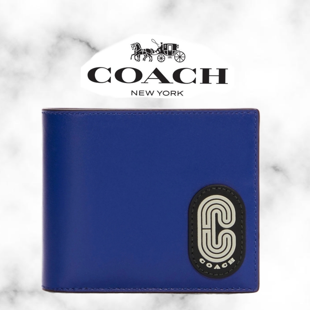 Coach 3 In 1 Wallet In Colorblock Signature Canvas With Coach Patch